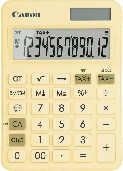 Canon LS-125KB Calculadora de Sobremesa con Pantalla LCD de 12 Digitos - Raiz Cuadrada, Calculo de C