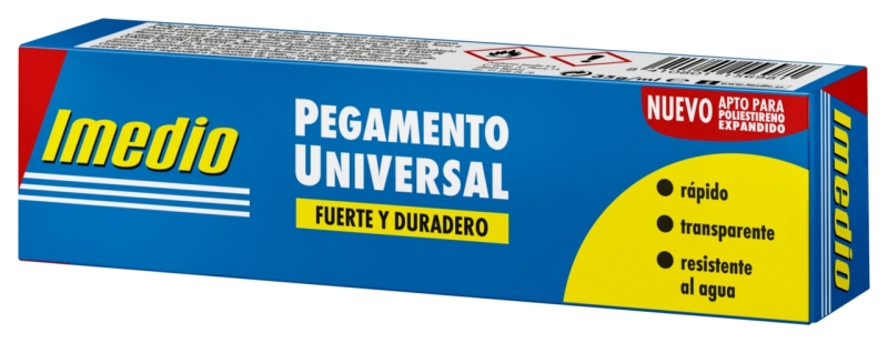 Imedio Pegamento Universal 35ml - Transparente - Secado Rapido