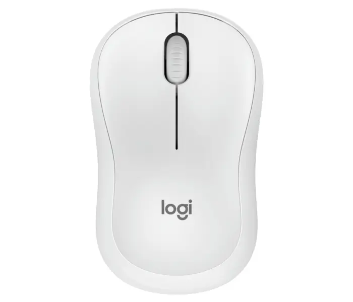 Logitech M240 Silent Raton Bluetooth - 3 Botones - Uso Ambidiestro - Color Blanco Crudo