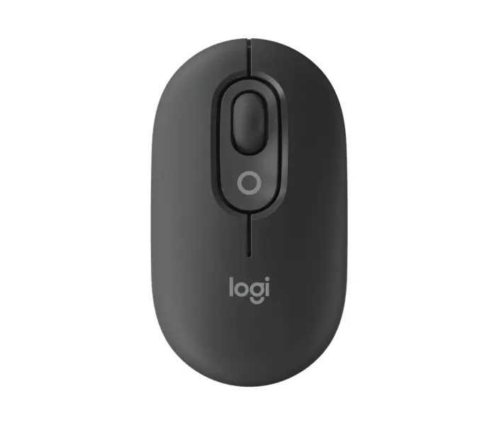 Logitech POP Mouse Raton Inalambrico 1000dpi - 4 botones - Multidispositivo - Color Grafito