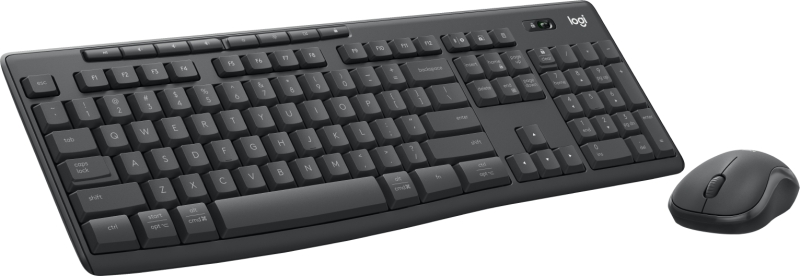 Logitech MK370 Pack Inalambrico USB Teclado Multimedia + Raton 1000dpi 3 Botones - Uso Ambidiestro -