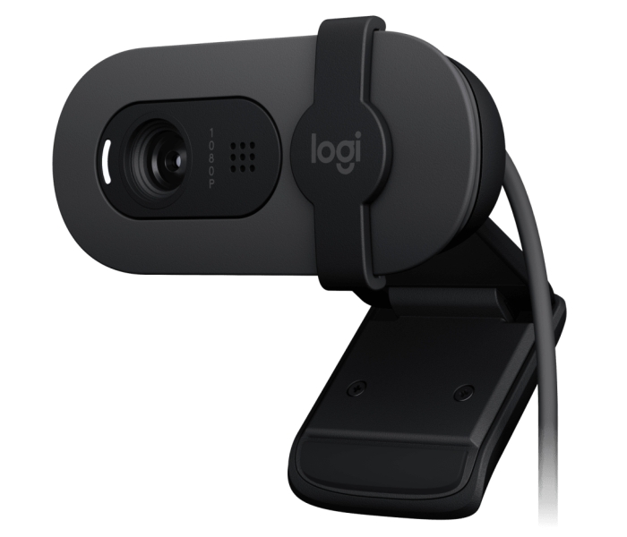 Logitech Brio 100 Webcam Full HD - 2 Megapixeles - Antirreflectante - Color Grafito