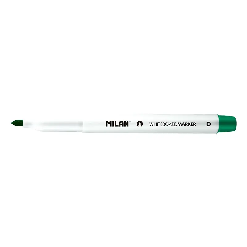 Milan Rotuladores para Pizarra Blanca con Punta Redonda - Punta 3.7 mm - Tinta a Base de Alcohol - B