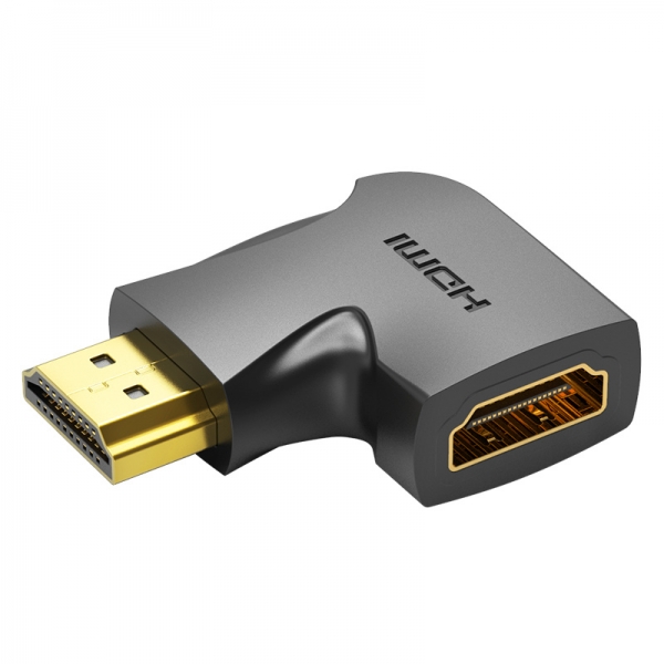 Vention Adaptador HDMI Macho a HDMI Hembra 4K 270� - Color Negro