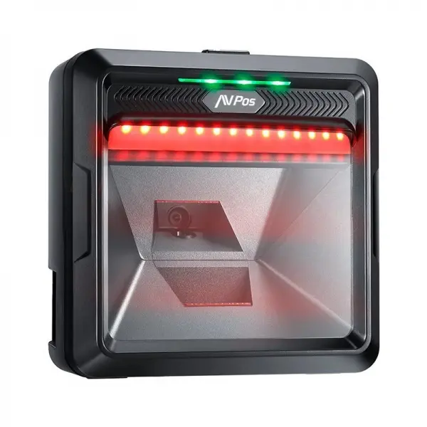 AVPos AVP-BP760-2D Lector de Codigos de Sobremesa - Escaneo Automatico- Lectura de Codigos 1D, 2D y 