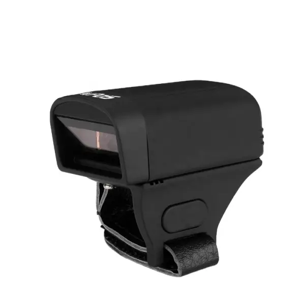 AVPos Lector de Codigos Portatil Finger BT02 - Codigos 1D, 2D y QR - USB y Serie - Bluetooth - 300mA