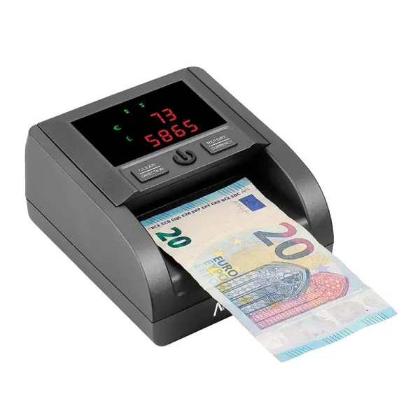 AVPos Contador/Detector de Billetes AVP-DT25G - Cuenta Cantidad de Billetes y Valor Total - Libras y