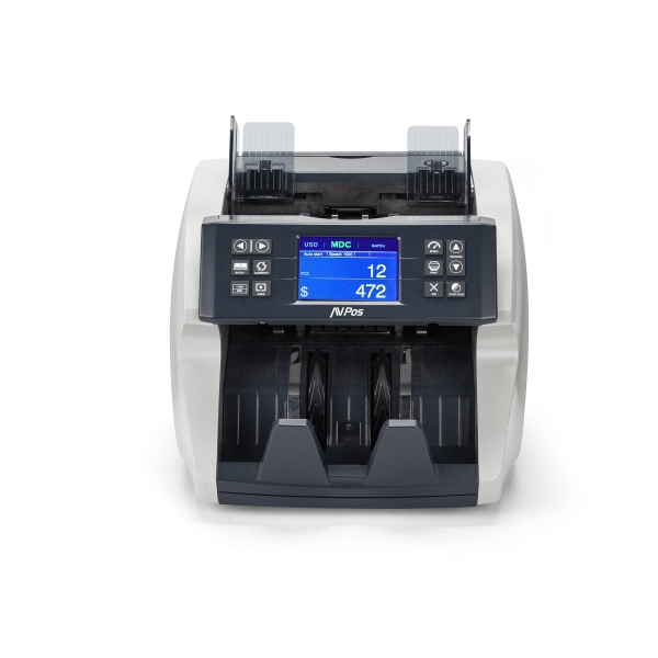 AVPos Contador/Detector de Billetes AVP-DTC180 - Cuenta Cantidad de Billetes, Valor Subtotal y Valor