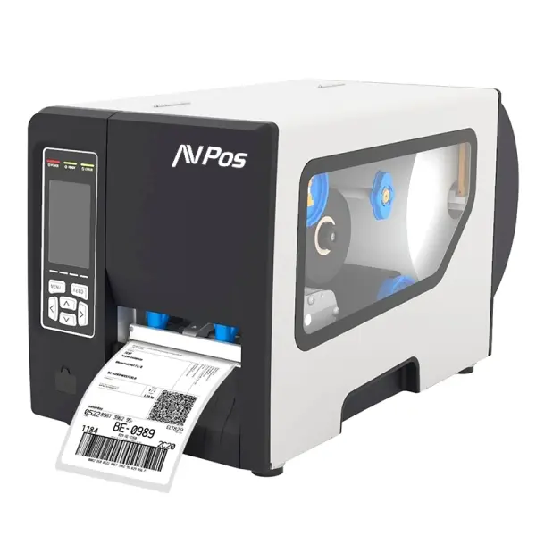 AVPos E1 Impresora Termica Etiquetas Industrial - Velocidad 203mm/s - Resolucion 300 DPI - USB, Seri