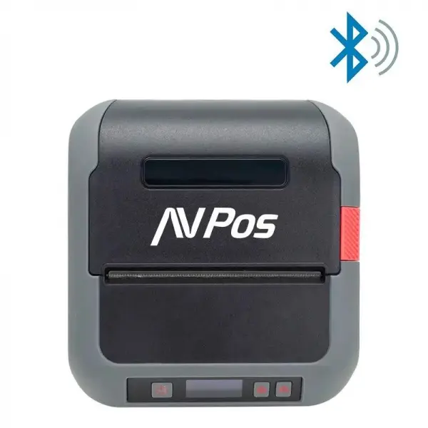 AVPos AVP-MLP900B Impresora Termica Portatil de Etiquetas con Funda - Resolucion 203 DPI - Velocidad