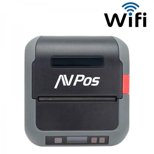 AVPos AVP-MLP900W Impresora Termica Portatil de Etiquetas con Funda - Resolucion 203 DPI - Velocidad