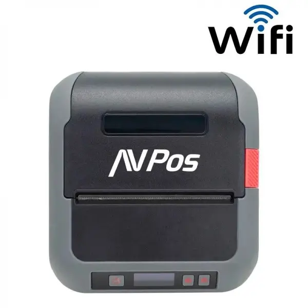 AVPos AVP-MLP900W Impresora Termica Portatil de Etiquetas con Funda - Resolucion 203 DPI - Velocidad
