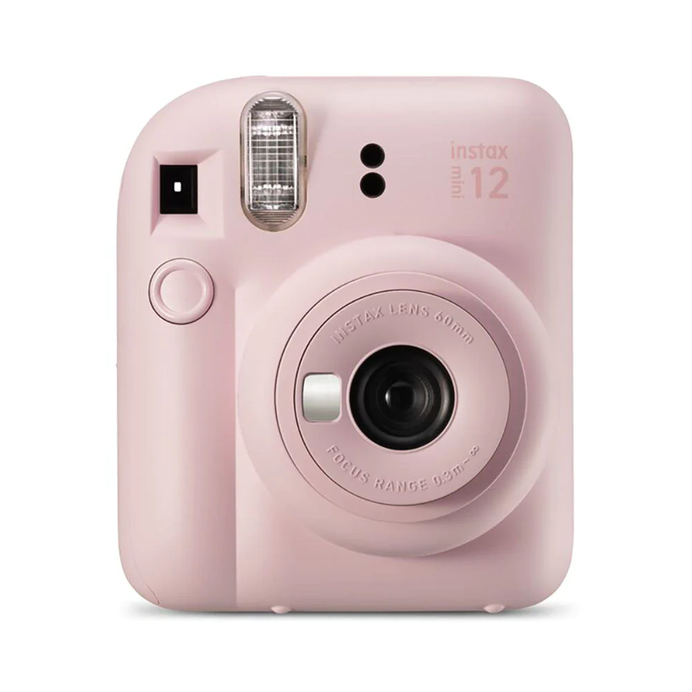Fujifilm Instax Mini 12 Blossom Pink Camara Instantanea - Tamao de Imagen 62x46mm - Flash Auto - Ex