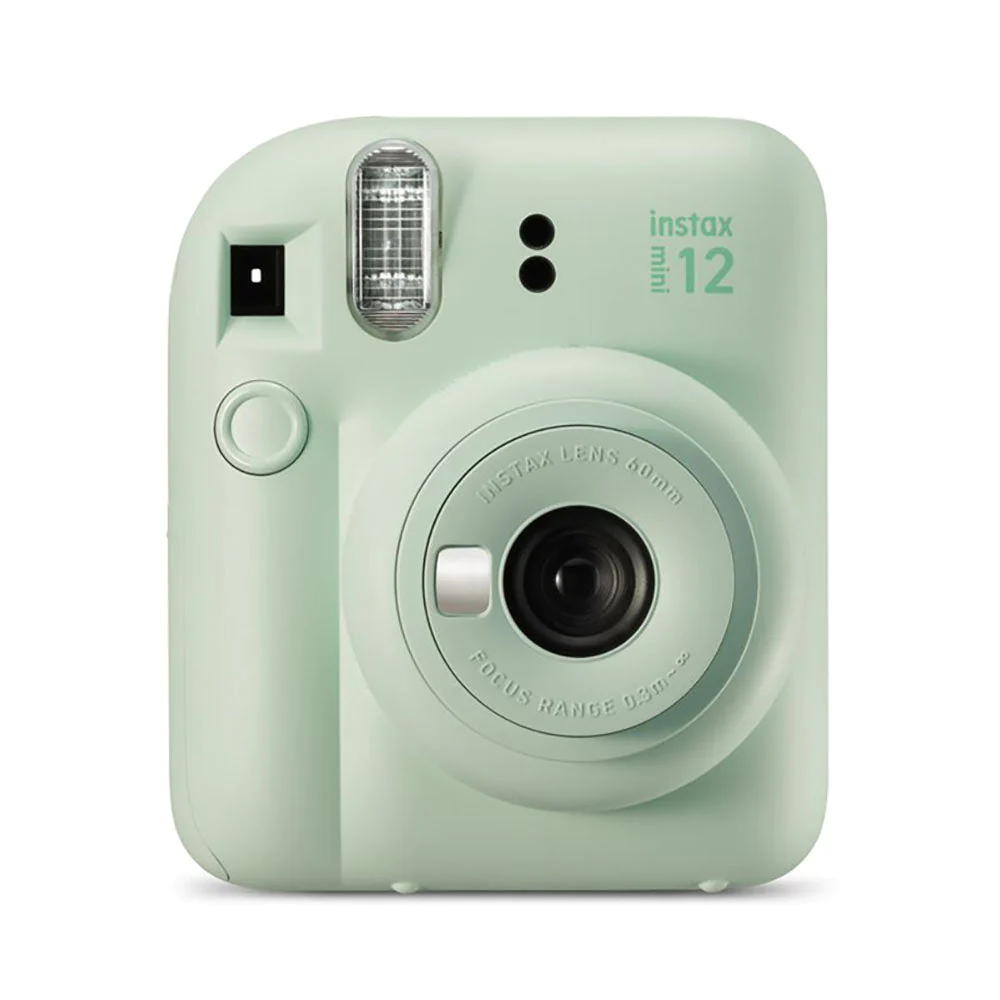 Fujifilm Instax Mini 12 Mint Green Camara Instantanea - Tamao de Imagen 62x46mm - Flash Auto - Expo