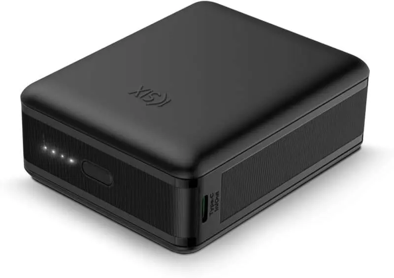 Ksix Powerbank Nano 20.000 mAh - Tama�o de Bolsillo - Power Delivery - 22,5 W - Cable USB-C a USB-C 