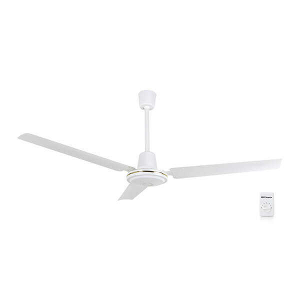 Orbegozo CF 85120 Ventilador de Techo Potente y Eficiente - 3 Aspas para Gran Caudal de Aire - 5 Vel