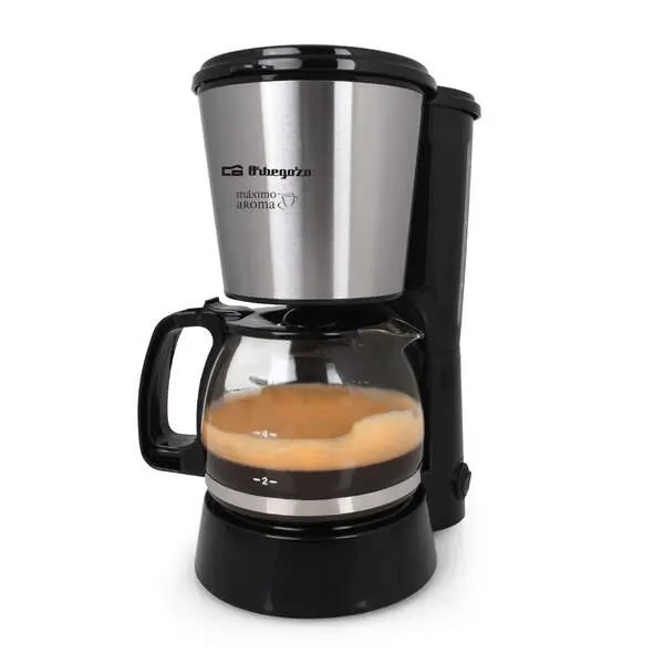 Orbegozo CG 4016 Cafetera de Goteo Aroma Perfecto - Potencia 650W - Capacidad 6 Tazas - Filtro Perma