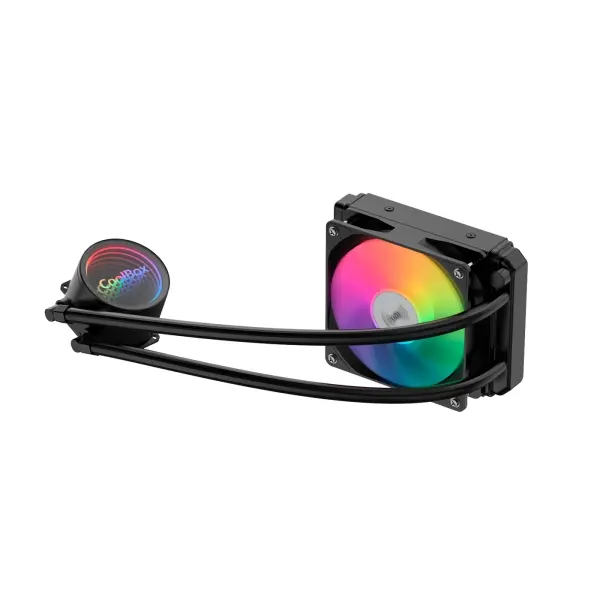 Coolbox Infinite Liquid120 Kit de Refrigeracion Liquida - ARGB - TDP 180W - Compatibilidad Universal