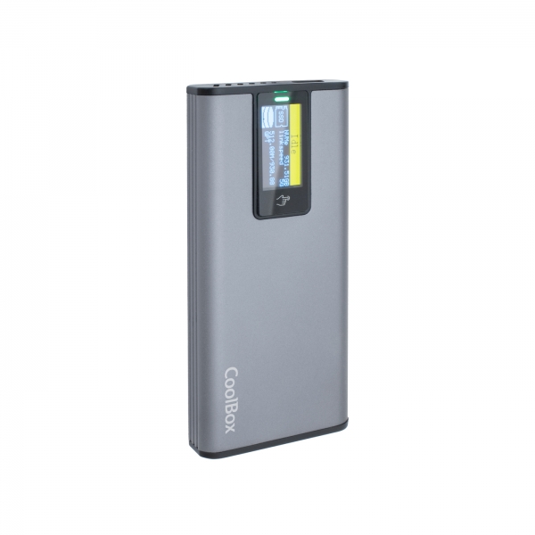 Coolbox PS32 Carcasa Externa SSD M.2 NVMe USB 3.2 Gen2 - Pantalla T�ctil