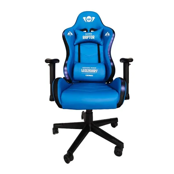 Cromad Serie Raptor Legendary Silla Gaming - Altura Regulable con Piston de Gas Clase 2 - Reclinable