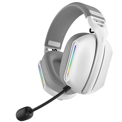 Coolsound Auricular Gaming G11 Bluetooth - Iluminaci�n RGB - Color Blanco