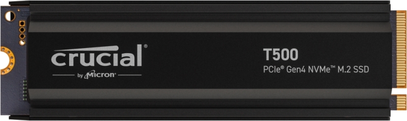 Crucial T500 Disco Duro Solido SSD 2TB M2 2280 PCIe NVMe 4.0 x4 Heatsink