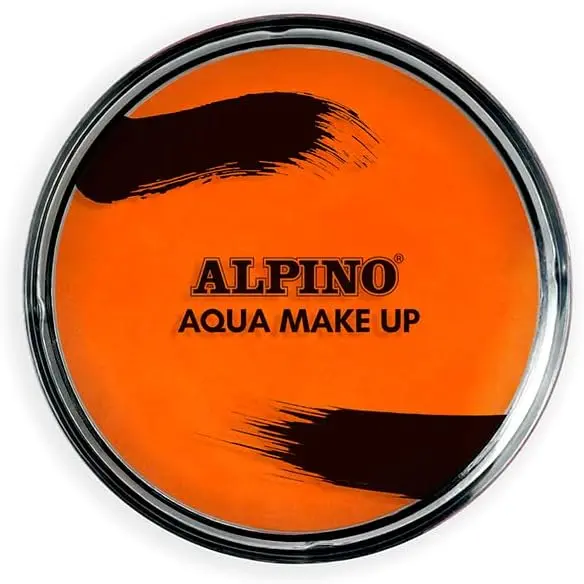 Alpino Aqua Make-up Polvera de Maquillaje Facial Acuarelable - Se Lava con Agua y Jabon - Color Nara