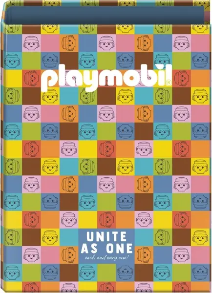Dohe Playmobil Unite as One Carpeta de 4 Anillas Mixtas de 40mm - Formato Folio - Cubierta en Carton