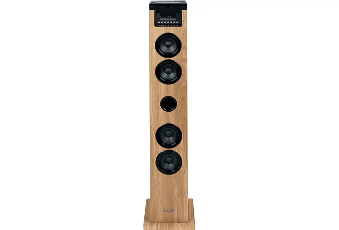 Thomson Cosy DS122CD Torre de Sonido 60W Bluetooth 5.0 - Reproductor de CD - Entrada AUX 3,5mm, USB 