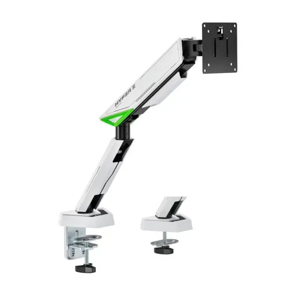 Aisens Soporte de Mesa Gaming Contrapeso Giratorio e Inclinable Para Monitor-TV 16kg - 3 Pivotes - 1