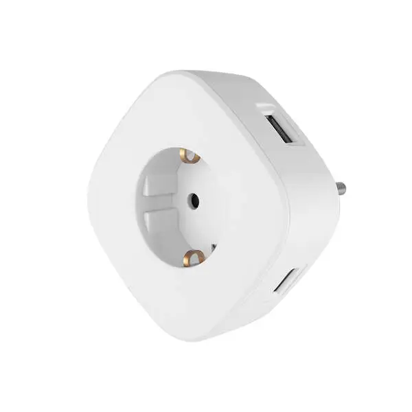 Orbegozo EN 1500 Enchufe 4 en 1 - Carga Multiples Dispositivos Simultaneamente - Compacto y Versatil