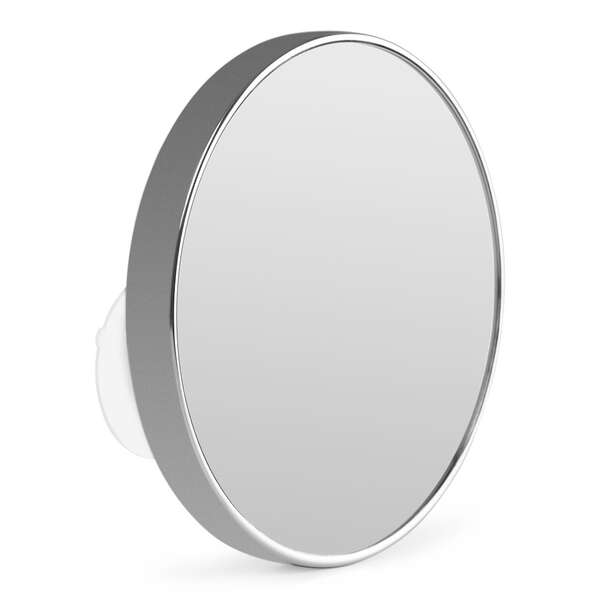 Orbegozo ESP 2000 Espejo Cosmetico Elegante y Practico - Diametro 17cm - Aumento X5 - 3 Ventosas de 