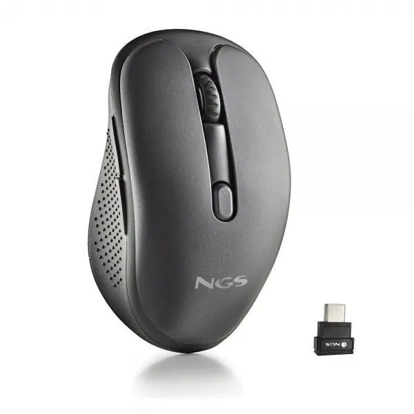 NGS Evo MIx Raton Laser Inalambrico 3200dpi - Conexiones: 2.4 GHz USB-C + Bluetooth 5.1 + Bluetooth 