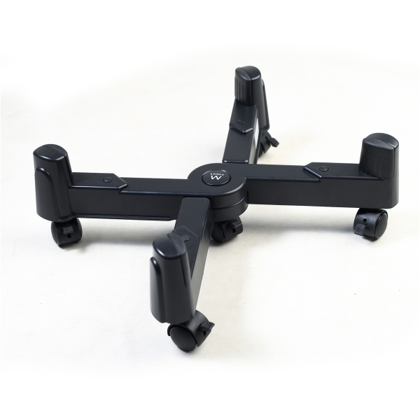 Ewent EW1292 Soporte Movil para CPU - Evita la Electricidad Estatica y las Marcas - Ajustable hasta 