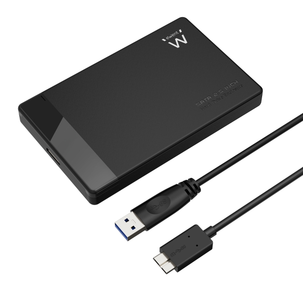 Ewent Caja Externa USB 3.2 - Instalacion sin Herramientas - Plug and Play - SATA 2.5