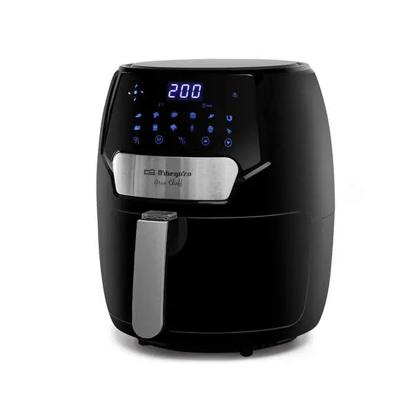 Orbegozo FDR 65 Freidora sin Aceite Saludable - Capacidad 4L - Potencia 1300-1500W - 12 Programas Pr