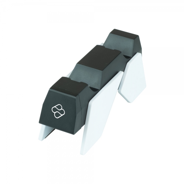 FR-TEC Dual Charging Station II para PS5 - Carga Simultanea de 2 Mandos - Cable Incluido - Color Bla