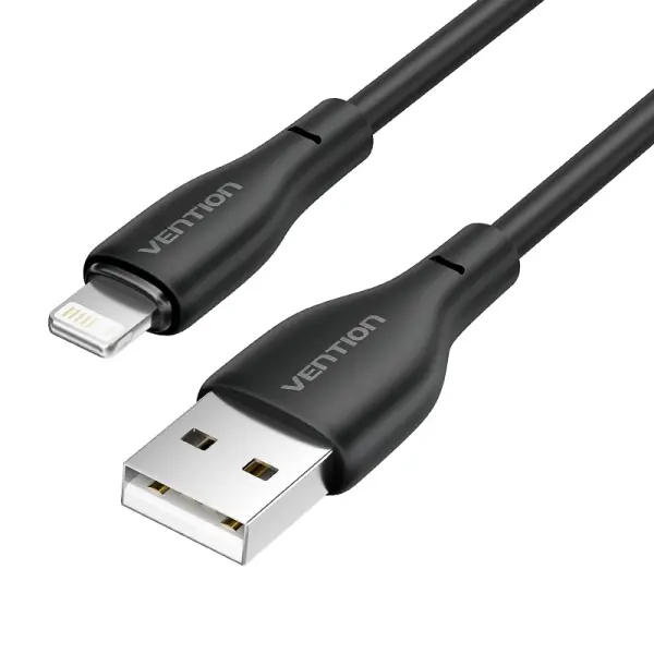 Vention Cable de Carga USB-A/Lightning - TPE Duradero - Transferencia 480Mbps - Alimentacion 2A - Po