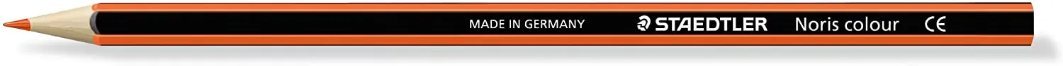 Staedtler Noris Colour 185 Lapiz Hexagonal de Color - Resistencia a la Rotura - Material Wopex - Col