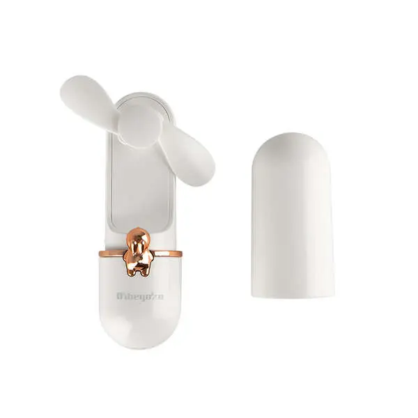 Orbegozo HF 2500 Ventilador de Mano Elegancia Portatil - 2 Velocidades de Ventilacion - Dise�o Compa