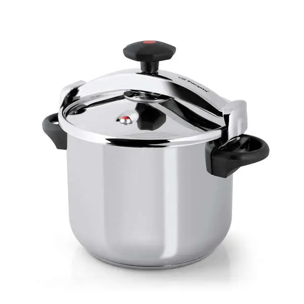 Orbegozo HPL 8070 Olla Clasica a Presion - Capacidad 8 Litros - Triple Seguridad - Regulacion de Pre