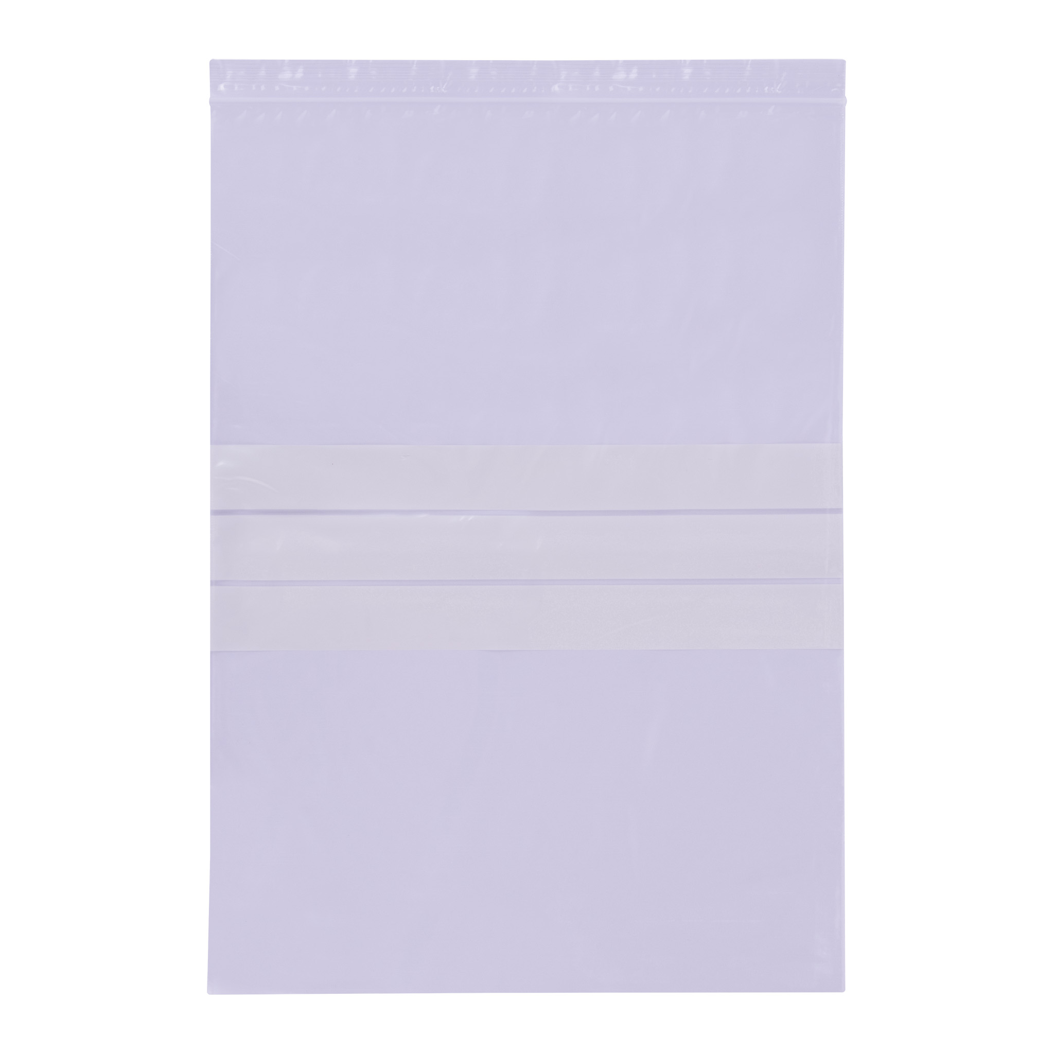 Apli Bolsas con Zip Auto Cierre Transparentes - 250 x 350mm - Material LDPE - Cierre Seguro y Facil 