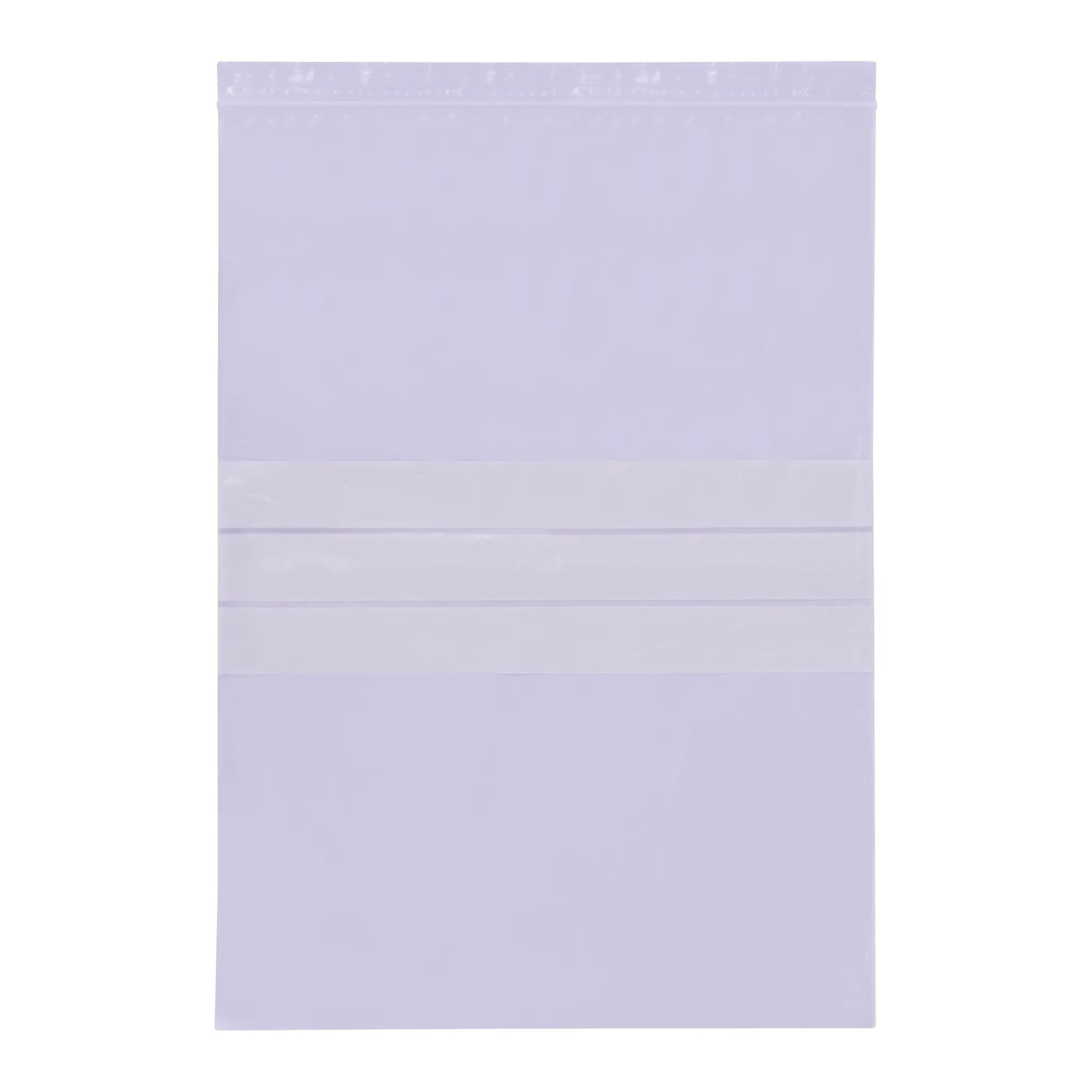 Apli Bolsas con Zip Auto Cierre Transparentes - 250 x 350mm - Material LDPE - Cierre Seguro y Facil 