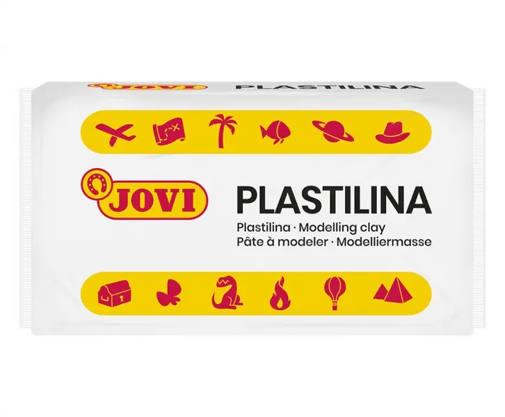 Jovi Caja de 30 Pastilla de Plastilinas 50gr - Pasta Vegetal - No Se Seca - sin Gluten - Inocua - Fa