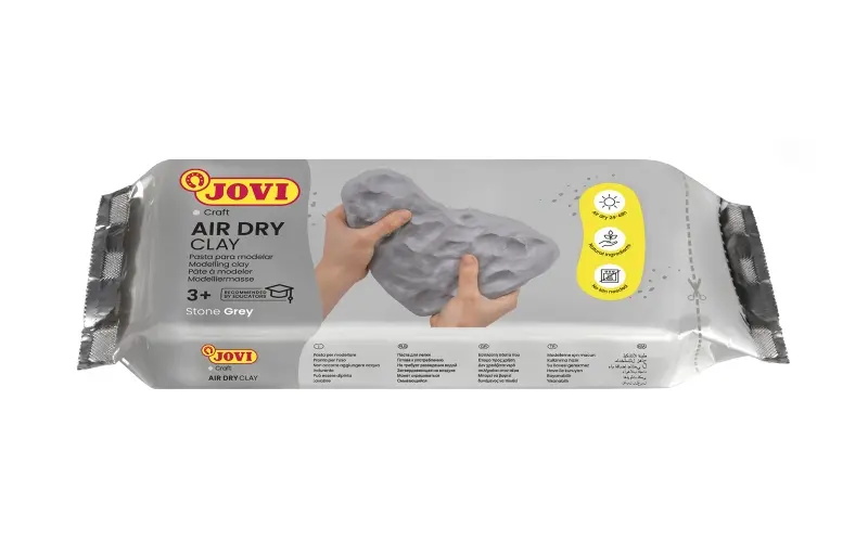 Jovi Air Dry Pasta para Modelar 500gr - Endurecible al Aire - Tacto Fresco - Facil de Moldear - Mult