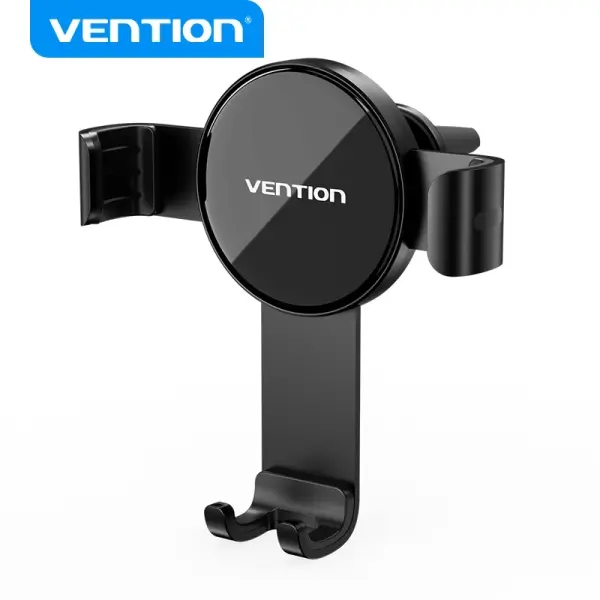 Vention Soporte Telefono Auto Sujecion Automatica - Clip Ventilacion - Estabilidad Triangular - Rota