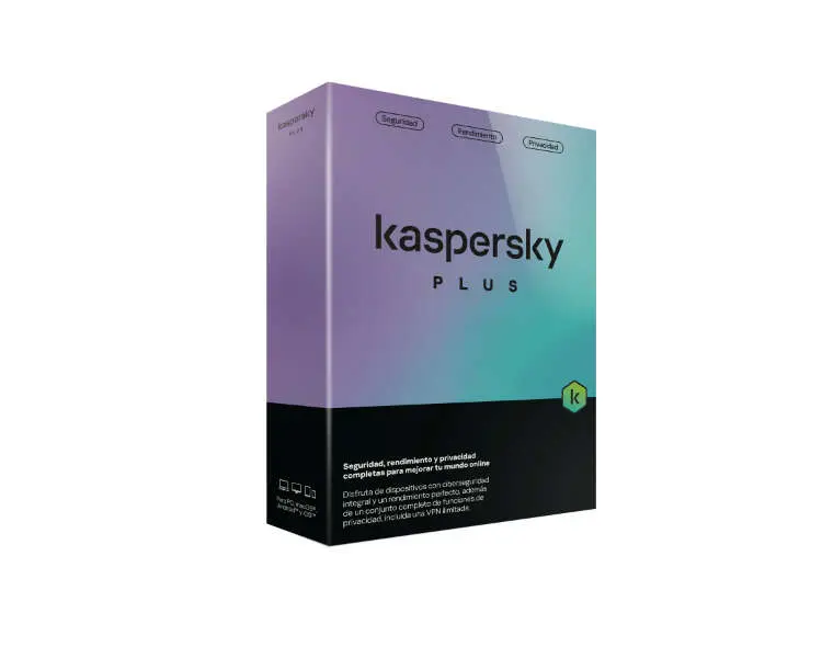 Kaspersky Plus Antivirus - 5 Dispositivos - Servicio 1 A�o