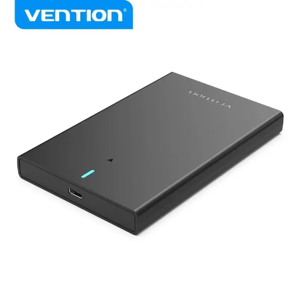 Vention Carcasa USB 3.1 Gen 2-C - Transferencia 6 Gbps - UASP y Trim - Modo Suspension - Proteccion 