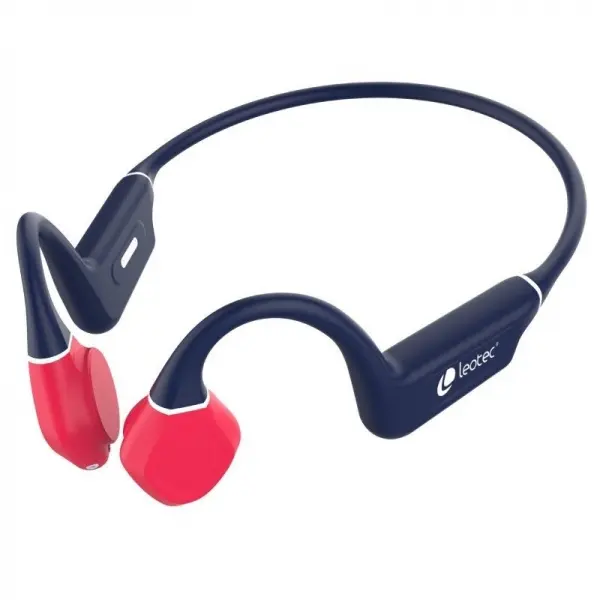 Leotec Kuri Auriculares Deportivos de Conduccion Osea Bluetooth 5.4 - Autonomia hasta 12h - Bateria 