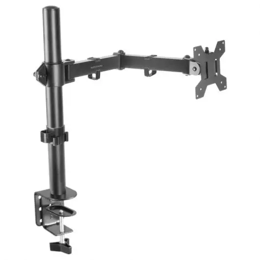 Mars Gaming MARM1 Soporte de Monitor - Ajuste Personalizado - Brazo Articulado - Gestion de Cables -